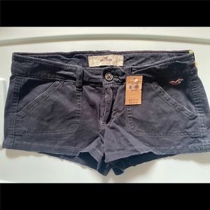 Hollister Navy Blue Shorts